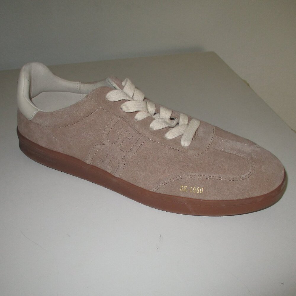 Sam Edelman NY "Tenny" Womens Fawn Suede Lace-up Fashion Sneaker NWOB-Size 10.5M